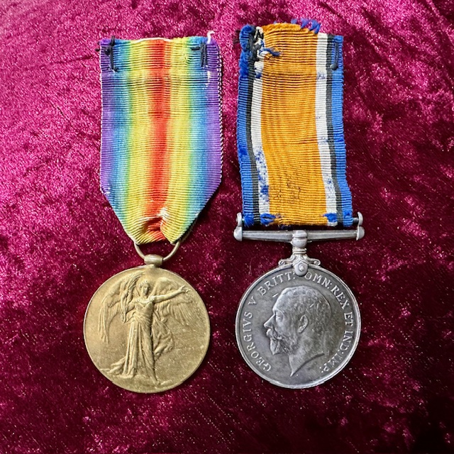 Ref: 5094 - WW1 Medal Pair.